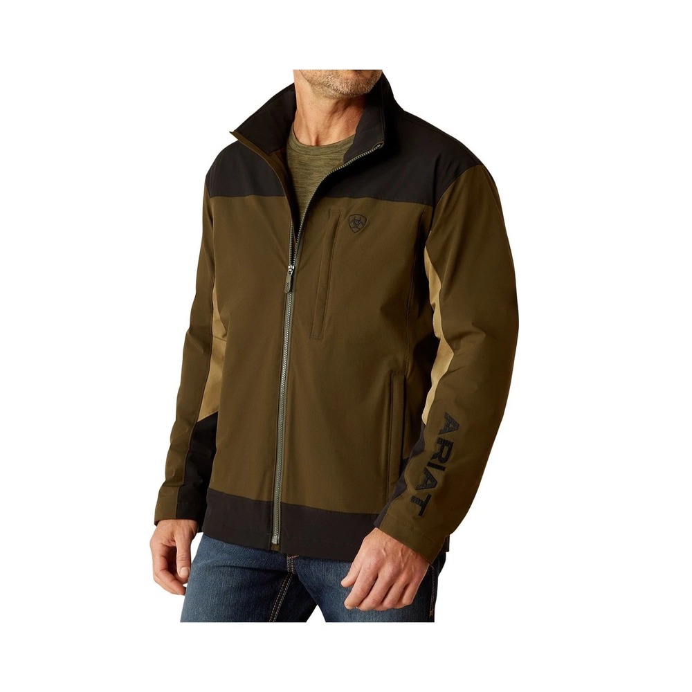 Ariat Pioneer Stretch Shell Jacket  Men Sz 2XL  Insulated‎ Relic Water Repellent